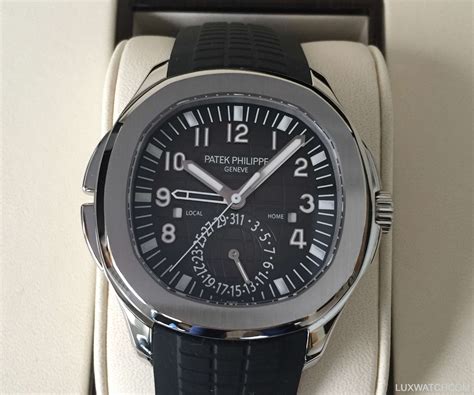 patek philippe aquanaut gmt|Patek Philippe aquanaut 5164a 001.